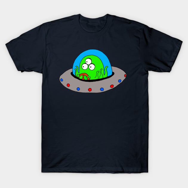 UFO T-Shirt by lucamendieta